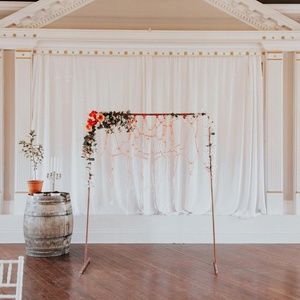 Copper Wedding Arch